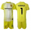 Dječji Nogometni Dres Inter Milan Yann Sommer #1 Golmanski Gostujuci 2025-26 Kratak Rukav (+ Kratke hlače) Dječji Nogometni Dres Inter Milan Yann Sommer #1 Golmanski Gostujuci 2025-26 Kratak Rukav (+ Kratke hlače)